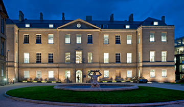 Landscape photo of the Radcliffe Infirmary building