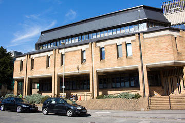 Photo of the exterior of redbrick Tinsley building
