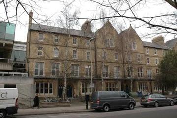Photo of the exterior of 1-4 Keble Road buildings