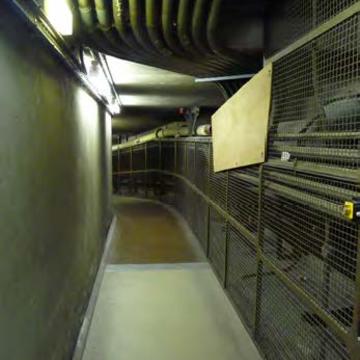 book conveyor in tunnel