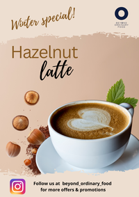 hazelnut latte
