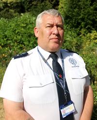 Portrait photo of Mark Curtis in Security Services uniform